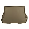 2005 Ford Excursion - Cargo Mat, Tan, Molded Cargo Liner, Sport Utility, The Third Row Seat Can Be Mounted on top of Liner Via Trimming, Made of Rubberized Thermoplastic Elastomer