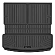25231 Cargo Mat, Molded Cargo Liner, Black, Made of Thermoplastic, Weatherbeater Series