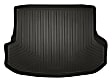 25891 Cargo Mat, Molded Cargo Liner, Black, Made of Rubberized Thermoplastic Elastomer, Weatherbeater Series