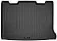 28261 Cargo Mat, Molded Cargo Liner, Black, Made of Thermoplastic, Weatherbeater Series