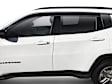 2884070 Front and Rear, Driver and Passenger Side Window Visor, Smoke With Chrome Trim