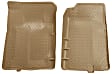 31103 Front Row Classic Style Series Molded Floor Liner, Tan Made of Rubberized Thermoplastic Elastomer