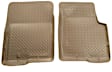 33403 Front Row Classic Style Series Molded Floor Liner, Tan Made of Rubberized Thermoplastic Elastomer