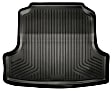 48641 Cargo Mat, Molded Cargo Liner, Black, Made of Thermoplastic, Weatherbeater Series