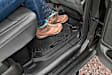 50441 Third Row X-act Contour Series Molded Floor Liner, Black Made of Thermoplastic
