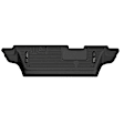 50641 Third Row X-act Contour Series Molded Floor Liner, Black Made of Rubberized Thermoplastic Elastomer