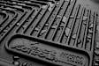 50801 Front Row X-act Contour Series Molded Floor Liner, Black Made of Rubberized/Thermoplastic