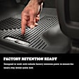 2023 Mercedes Benz GLE450 - X-act Contour Series, Black, Second Row, Molded Floor Liner, Sport Utility, Made of Rubberized/Thermoplastic