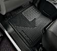 51031 Front Row Heavy Duty Series Flat Floor Mat, Black Made of Rubberized Thermoplastic Elastomer