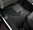 2006 Acura RSX - Front Row Flat Floor Mat, May Require Trimming For Correct Fit/Trim Guides Molded In Mat, Black, Made of Rubberized/Thermoplastic, Heavy Duty Series