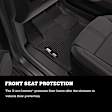 51261 Second Row X-act Contour Series Molded Floor Liner, Black Made of Rubberized Thermoplastic Elastomer