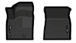 51471 Front Row X-act Contour Series Molded Floor Liner, Black Made of Rubberized/Thermoplastic
