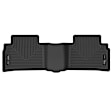 51851 Second Row X-act Contour Series Molded Floor Liner, Black Made of Rubberized/Thermoplastic