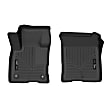51891 Front Row X-act Contour Series Molded Floor Liner, Black Made of Rubberized Thermoplastic Elastomer