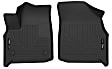 52931 Front Row X-act Contour Series Molded Floor Liner, Black Made of Rubberized/Thermoplastic