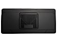 53001 Center Hump Heavy Duty Series Flat Floor Mat, Black Made of Rubberized Thermoplastic Elastomer