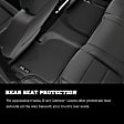 53111 Front Row X-act Contour Series Molded Floor Liner, Black Made of Rubberized/Thermoplastic