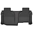 53641 Second Row X-act Contour Series Molded Floor Liner, Black Made of Rubberized Thermoplastic Elastomer
