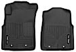 53701 Front Row X-act Contour Series Molded Floor Liner, Black Made of Rubberized/Thermoplastic