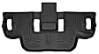 53951 Third Row X-act Contour Series Molded Floor Liner, Black Made of Rubberized/Thermoplastic