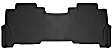 54661 Second Row X-act Contour Series Molded Floor Liner, Black Made of Rubberized/Thermoplastic