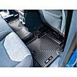 54978 Front and Rear X-act Contour Series Molded Floor Liner, Black Made of Rubber
