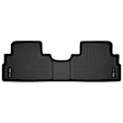 55241 Second Row X-act Contour Series Molded Floor Liner, Black Made of Rubber
