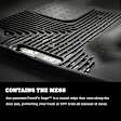 55871 Second Row X-act Contour Series Molded Floor Liner, Black Made of Rubber