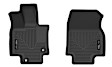 55881 Front Row X-act Contour Series Molded Floor Liner, Black Made of Rubber