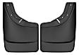 1993 GMC K1500 - Front or Rear Mud Flaps, With and Without Factory Fender Flare, With and Without OEM Fender Flare For Both Front and Rear, Black, Plastic