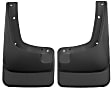 2001 Ford Excursion - Front, Driver and Passenger Side Mud Flaps, Vehicle Does Not Have Fender Flare, Without Fender Flare, Excursion Without Fender Flare, Black, Plastic