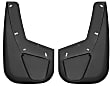 2008 Chevrolet Avalanche - Front, Driver and Passenger Side Mud Flaps, Vehicle Does Not include Z71 Package, Without Fender Flare, Will Not Fit Models With 22 inch Wheel, Black, Plastic