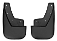 2013 Chevrolet Suburban 2500 - Rear, Driver and Passenger Side Mud Flaps, With The Ls or Lt Package, Will Not Fit Ltz or Z71 Package Equipped Models, Vehicle Does Not include Z71 Package, Black, Plastic