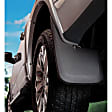 2024 GMC Sierra 2500 HD - Front and Rear, Driver and Passenger Side Mud Flaps, Black, Thermoplastic