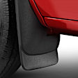 2022 Chevrolet Tahoe - Rear, Driver and Passenger Side Mud Flaps, Vehicle Does Not Have Power Deploying Running Boards, Vehicle Has Power Deploying Running Boards, Black, Thermoplastic