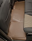 1992 Jeep Cherokee - Classic Style Series, Black, Second Row, Molded Floor Liner, 2-Door, Sport Utility, Made of Rubberized Thermoplastic Elastomer