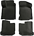 89311 Front and Rear Classic Style Series Molded Floor Liner, Black Made of Rubberized Thermoplastic Elastomer