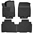 95371 Front and Second Row Weatherbeater Series Molded Floor Liner, Black Made of Thermoplastic