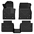 96621 Front and Rear Weatherbeater Series Molded Floor Liner, Black Made of Thermoplastic