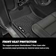 98031 Front and Rear Weatherbeater Series Molded Floor Liner, Black Made of Thermoplastic