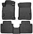 98481 Front and Rear Weatherbeater Series Molded Floor Liner, Black Made of Thermoplastic
