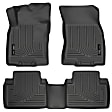 98671 Front and Rear Weatherbeater Series Molded Floor Liner, Black Made of Thermoplastic