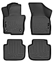 98681 Front and Rear Weatherbeater Series Molded Floor Liner, Black Made of Thermoplastic