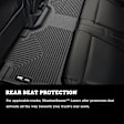 98711 Front and Second Row Weatherbeater Series Molded Floor Liner, Black Made of Thermoplastic