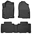98971 Front and Rear Weatherbeater Series Molded Floor Liner, Black Made of Thermoplastic