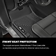 99001 Front and Second Row Weatherbeater Series Molded Floor Liner, Black Made of Thermoplastic