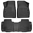 99141 Front and Rear Weatherbeater Series Molded Floor Liner, Black Made of Thermoplastic