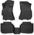 99671 Front and Rear Weatherbeater Series Molded Floor Liner, Black Made of Thermoplastic