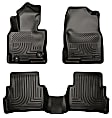 99731 Front and Rear Weatherbeater Series Molded Floor Liner, Black Made of Thermoplastic