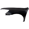Front, Driver Side Fender, 4-Door Sedan, USA Built, Without Side Repeater Lamp, CAPA Certified